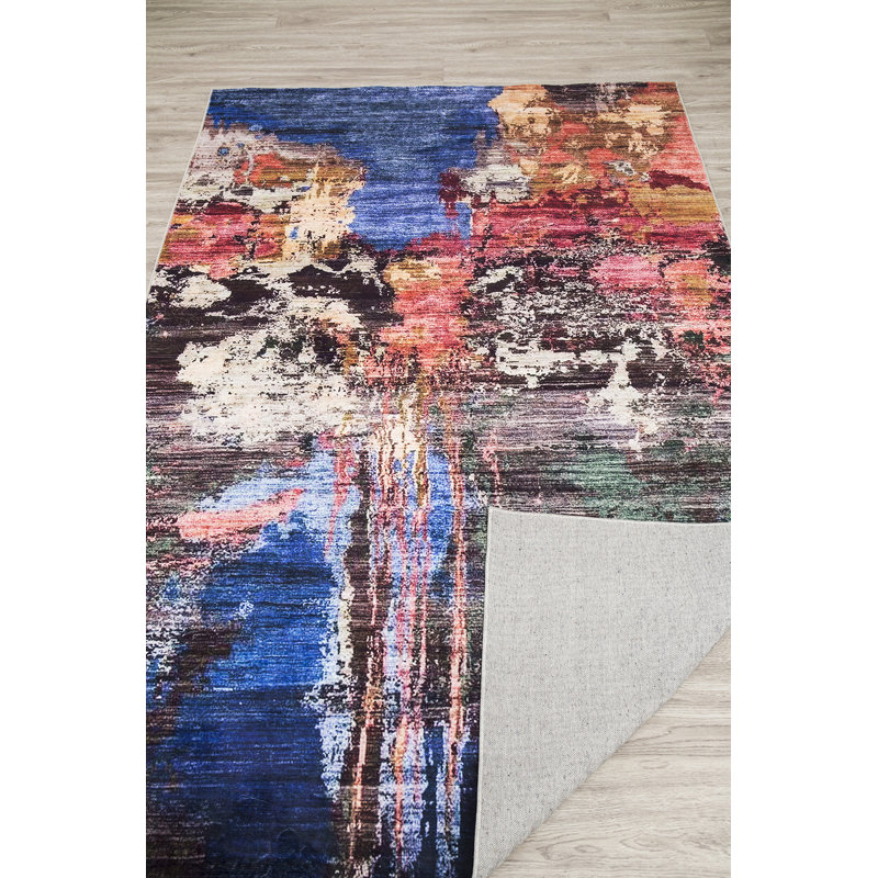 Tapis rectangulaire Durno avec envers antidérapant, Rectangle 5 pi 4 po x 7 pi 5 po