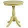 Krohn Transitional Round Pedestal End Table with 4 Legs