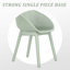2 chaises longues modernes résistantes aux intempéries en plastique Pp, légères pour la plage et le patio, 90, profilées ergonomiques, sièges en filet respirant, résistantes au plancher, esthétiques et pour la maison-1970523849