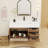 42" Wall-Mounted Single Bathroom Vanity-23104723