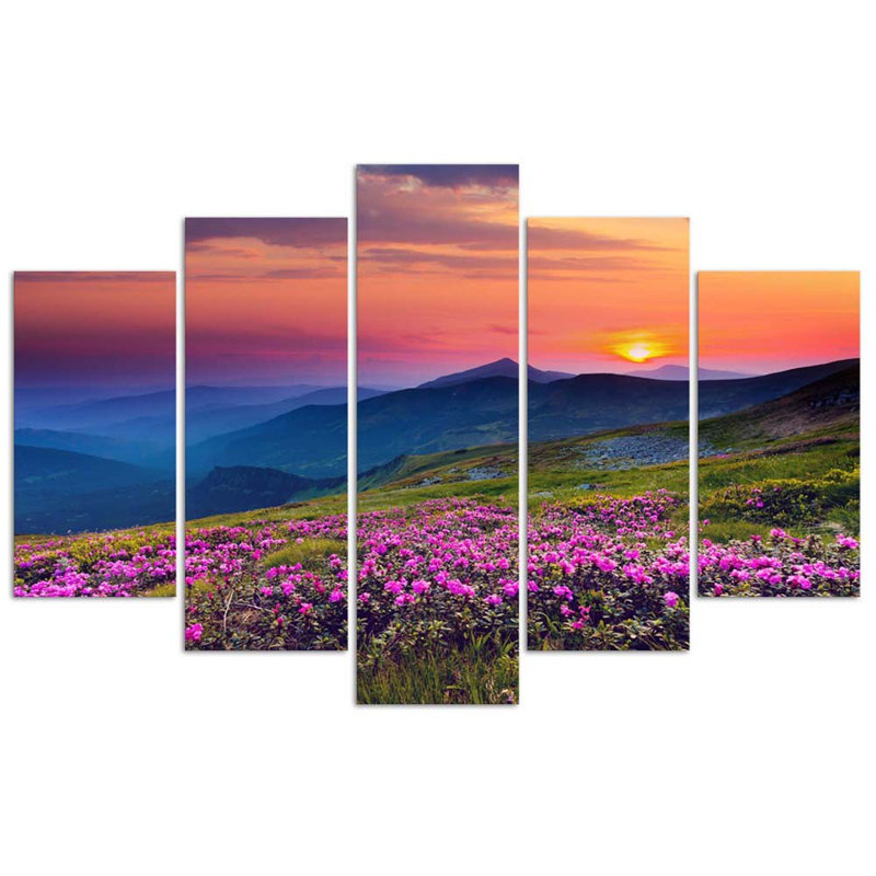 Sunrise Landscape - Wrapped Canvas Print