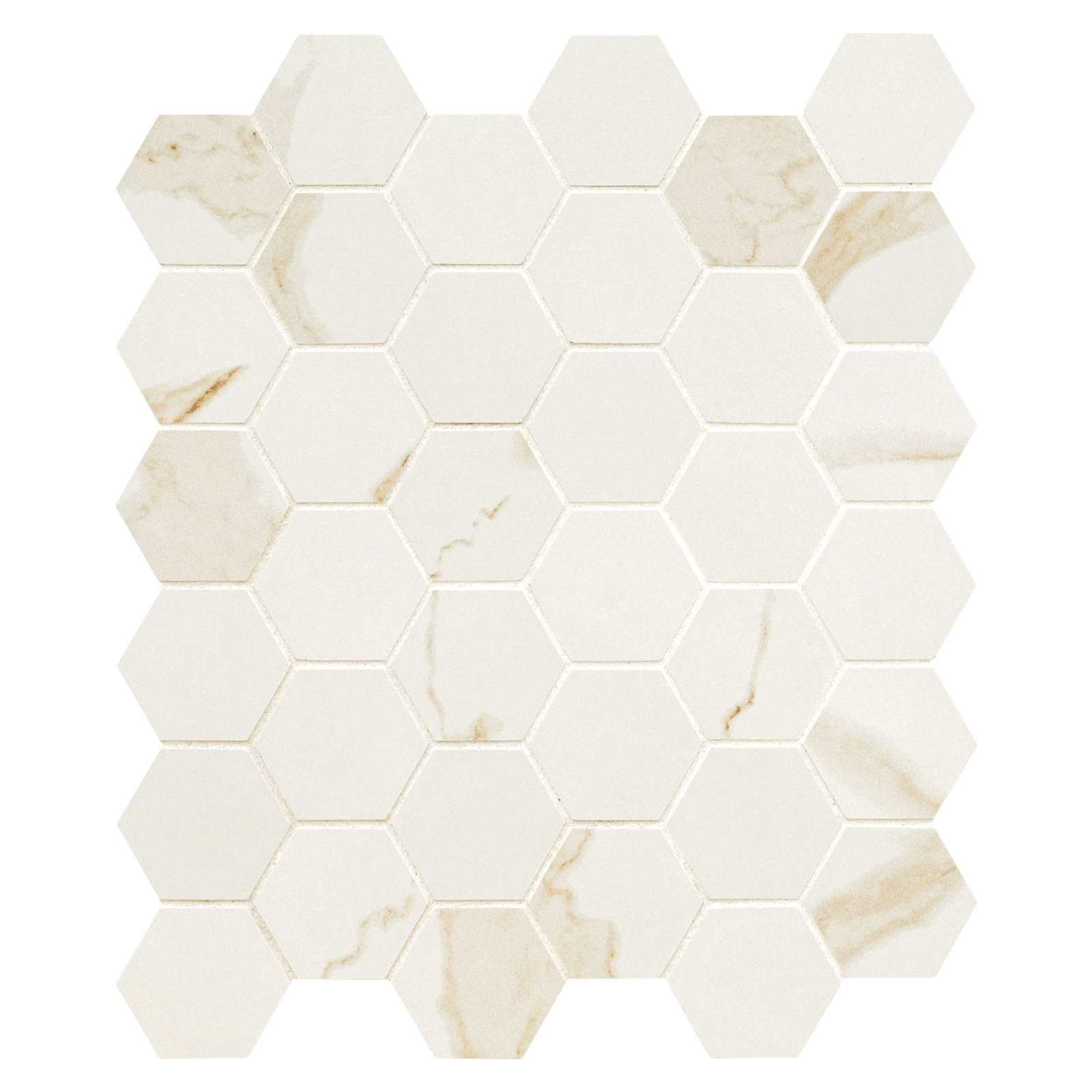 Ardena 12" x 12" Porcelain Mosaic Tile, Vena