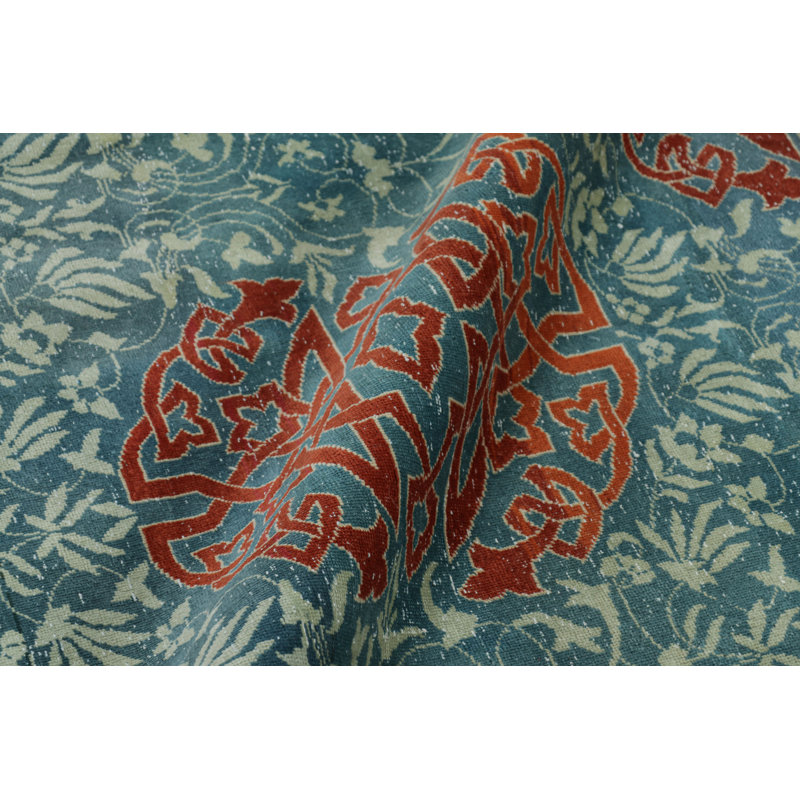 One-of-a-Kind 5'6”x6'9” Hand Knotted Area Rug
