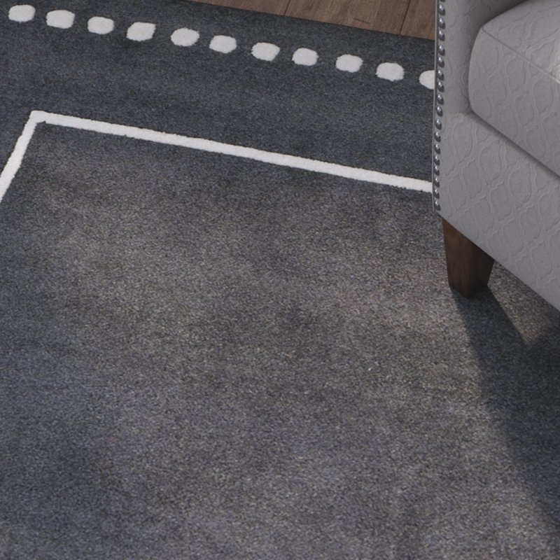Cruz Hand Tufted Wool Solid Color Rug, Runner 2'3" x 15'