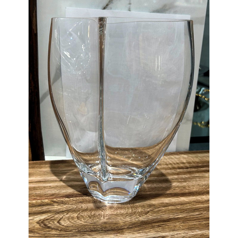 Enika Handmade Lead Free Crystal Table Vase