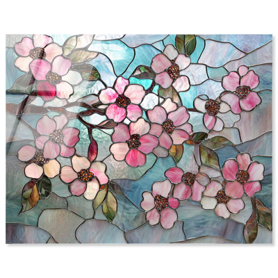 «Shimmering Spring Blossoms II», art floral campagnard par Art Remedy, prêt à être accroché