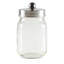 Ensemble de salle de bain 5 pièces Mason Jar avec porte-brosse à dents, distributeur de savon, pot et 2 petits pots-2057843666