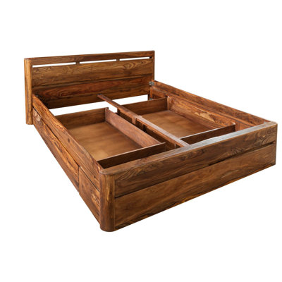 Toronto Solid Wood Storage Bed