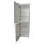 Armoire de salle de bain encastrée en bois massif l 15,5 po x H 55,5 po x P 4,25 po-78669817