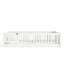 Lit simple avec garde-corps et porte pour enfants, blanc-128758710-128758711