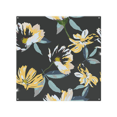 Flowers On Splash Back