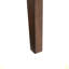 Chaise d'appoint, finition bois de noyer