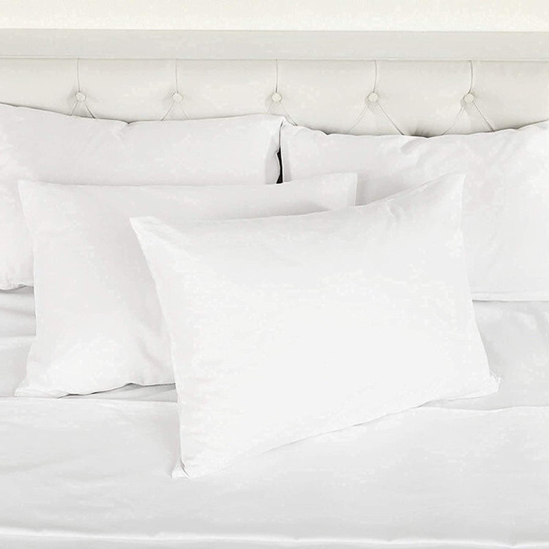 Aircomfort Budget Range Non-Woven Cover Hypoallergenic Bounce Back Hollowfibre Firm Support Pillow