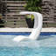 Chaise avec abat-jour Mondello (blanc)