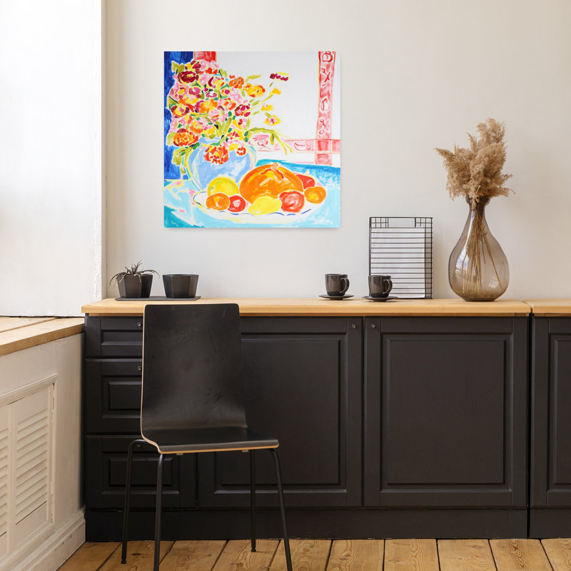 Art contemporain Bold Contemporary Fruit Art, H 18 po x l 18 po