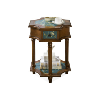 Modern Solid Wood End Table