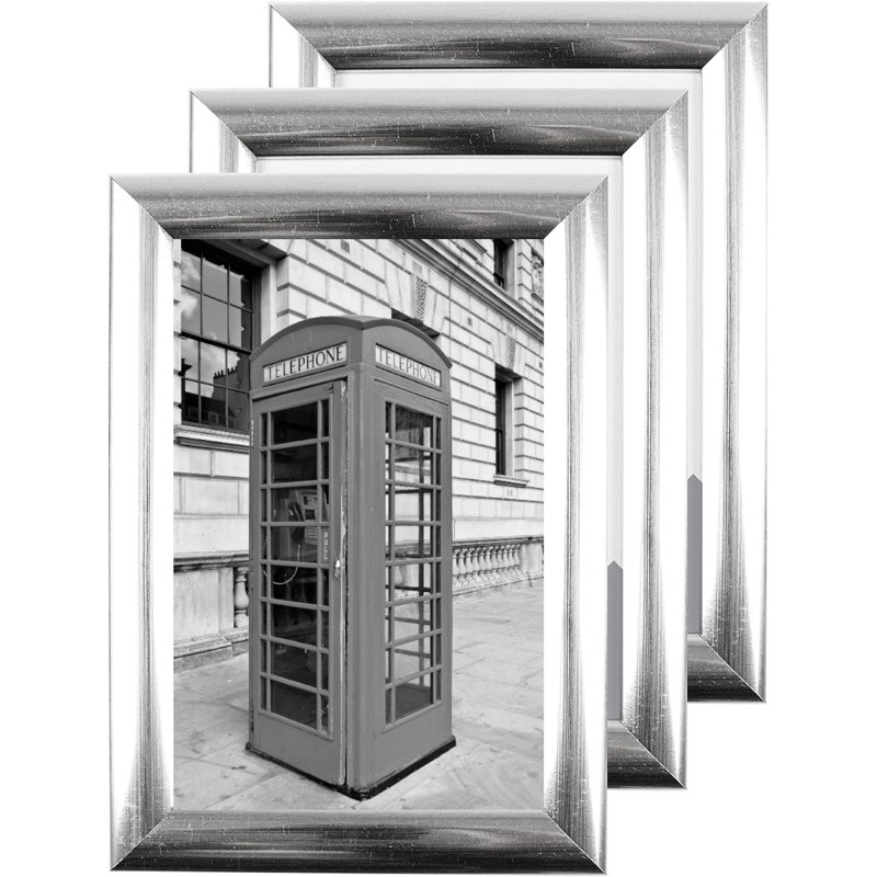 Silver Bevelled Picture Frame