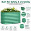 Metal Raised Garden Bed-621696100-621696103