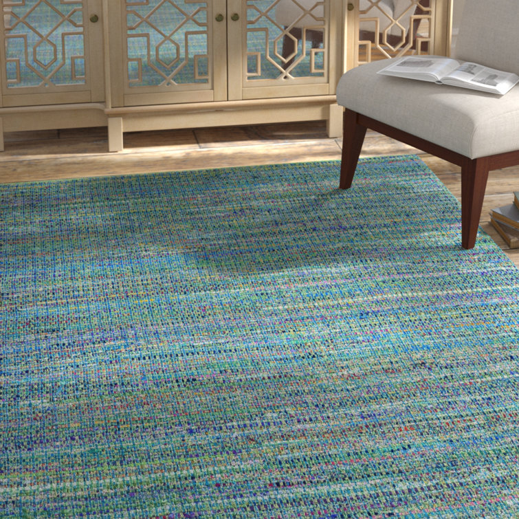 Hendrix Hand Tufted Cotton Abstract Rug