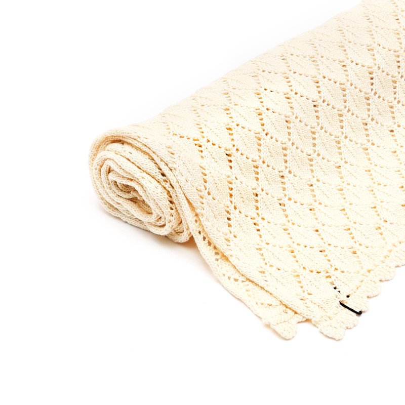 Couverture pour bébé Tijae, Crème