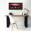 Art mural sur toile Gracesyn, "Campfire In Mountains At Sunset" par Rey Klimt-606603911