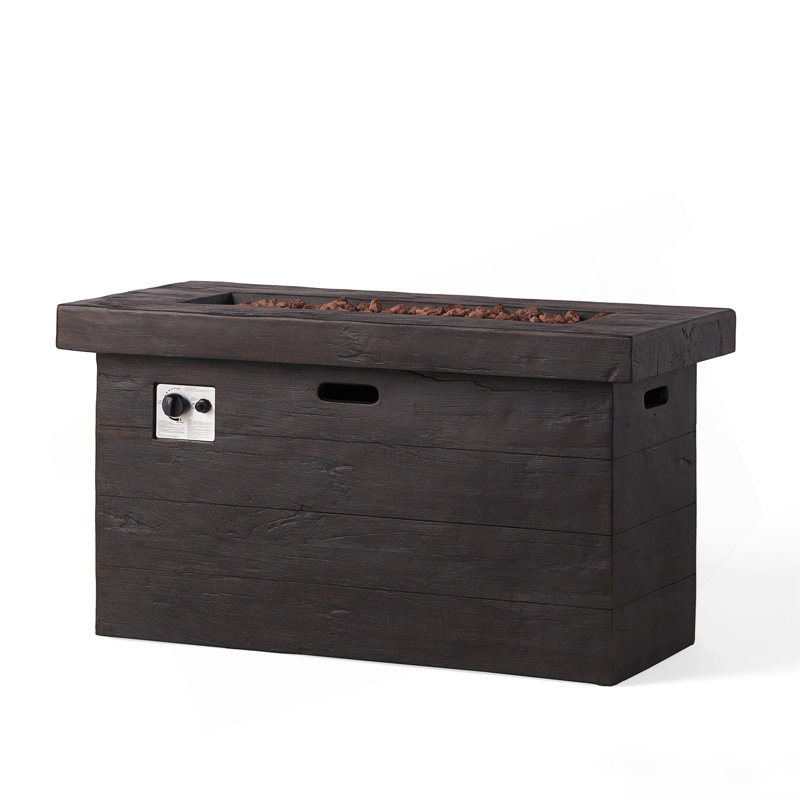 CUSTER 45'RECTANGULAR  MGO FIRE PIT  - 50,000 BTU