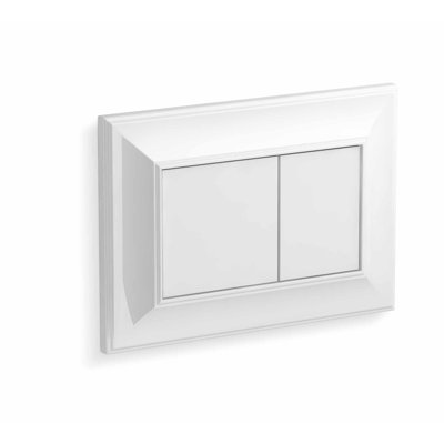 Memoirs® Flush Actuator Plate for 2" x 4" In-Wall Tank and Carrier System