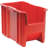 Container, stacking, 17-1/2" x 10-7/8" x 12-1/2", injection molded high density polypropylene, six 1/4" drill hole pattern on bottom allows for easy hole insertion for drainage and air circulation, case of 4-1394925240