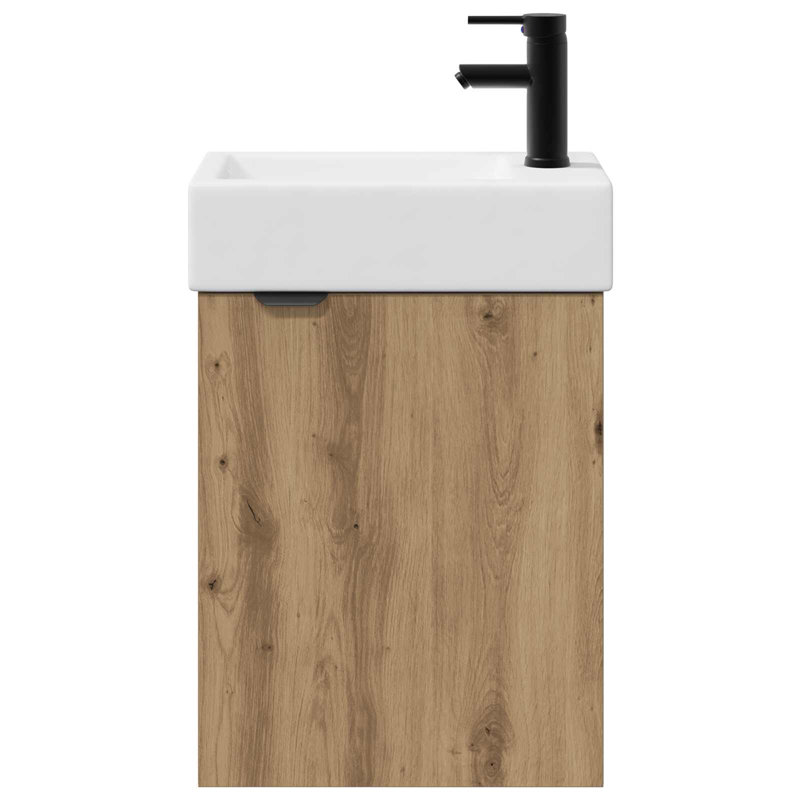 455 mm Bathroom Vanity, Artisan Oak