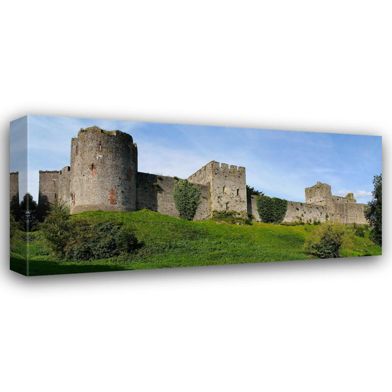 Chepstow Castle, 18" H x 40" W