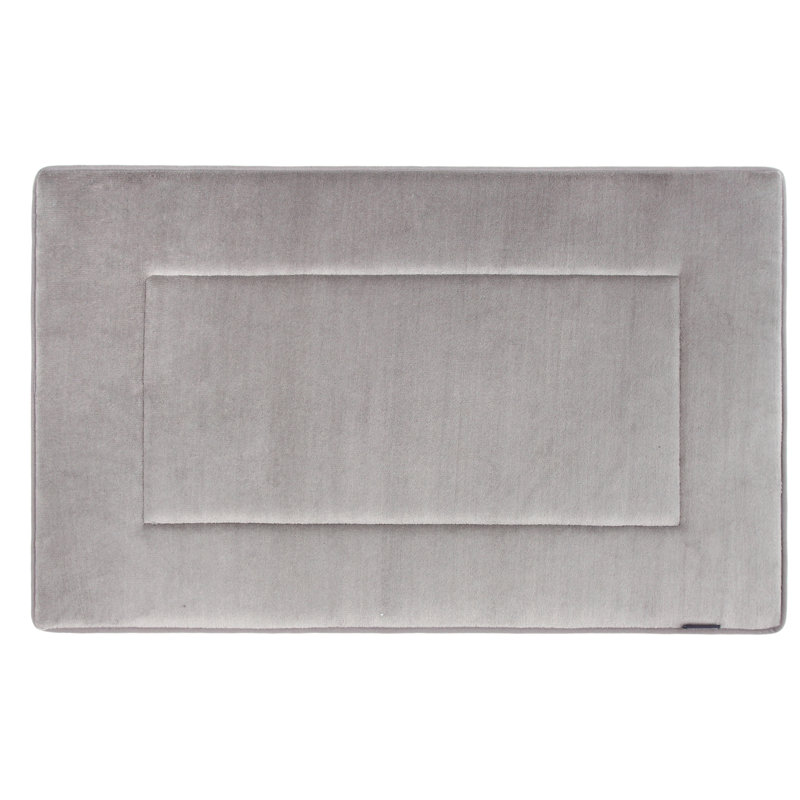 Gray Ultra-Soft Memory Foam Bath Rug 21" x 34"