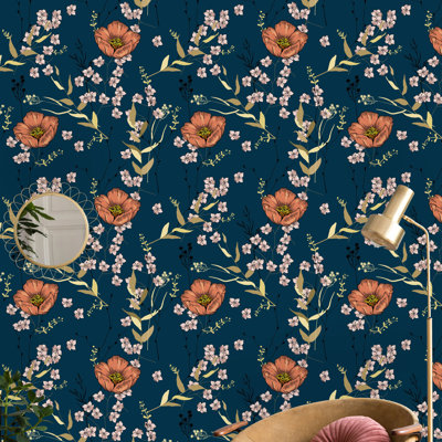 Athallia Peel and Stick Wallpaper Roll