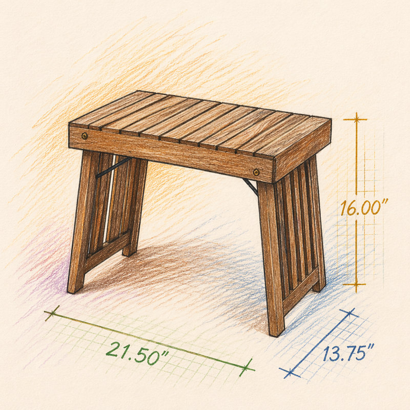 Side Table, Gray