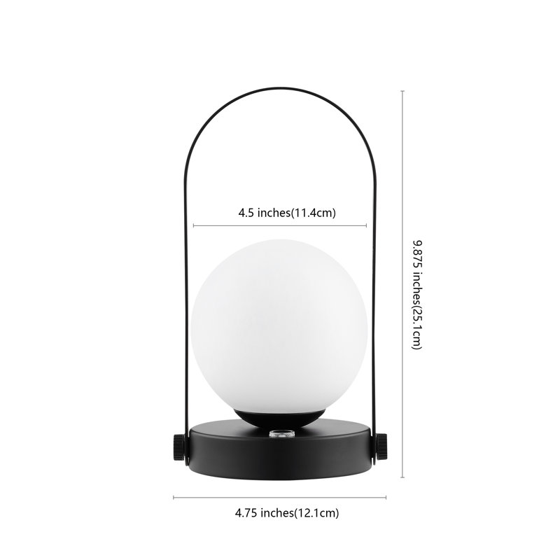 Aileas Metal USB Table Lamp