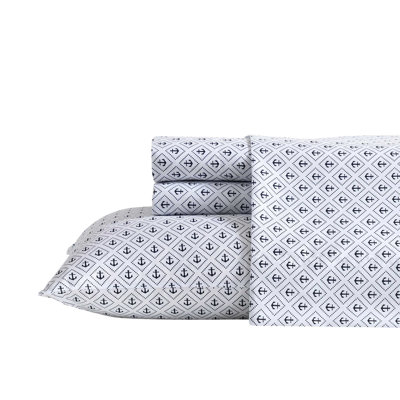 Nautica Printed Cooling Deep Pocket Sheet Set