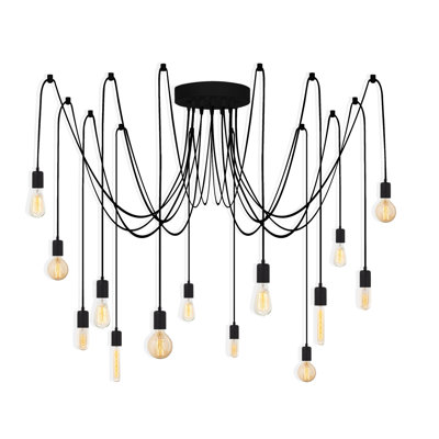 Lustre en métal 14 lumières