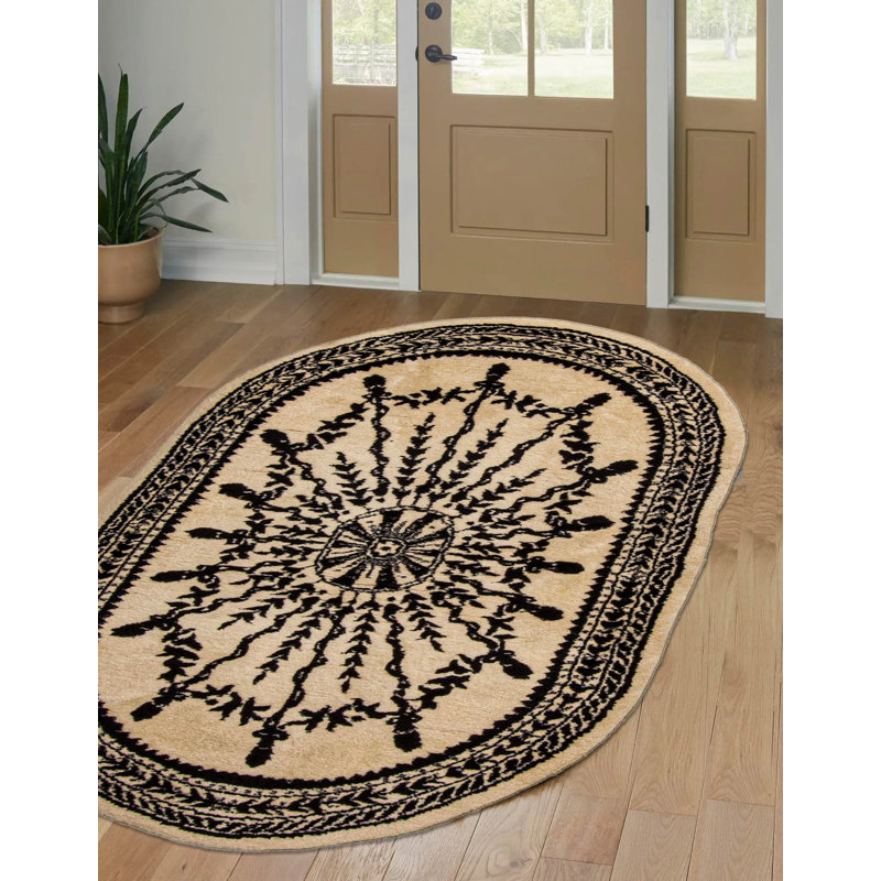 Tapis ivoire Cianchette 3 pi 1 po x 5 pi 0 po