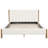 Bed Frame with Boucle Upholstered Thick Headboard-1967016018