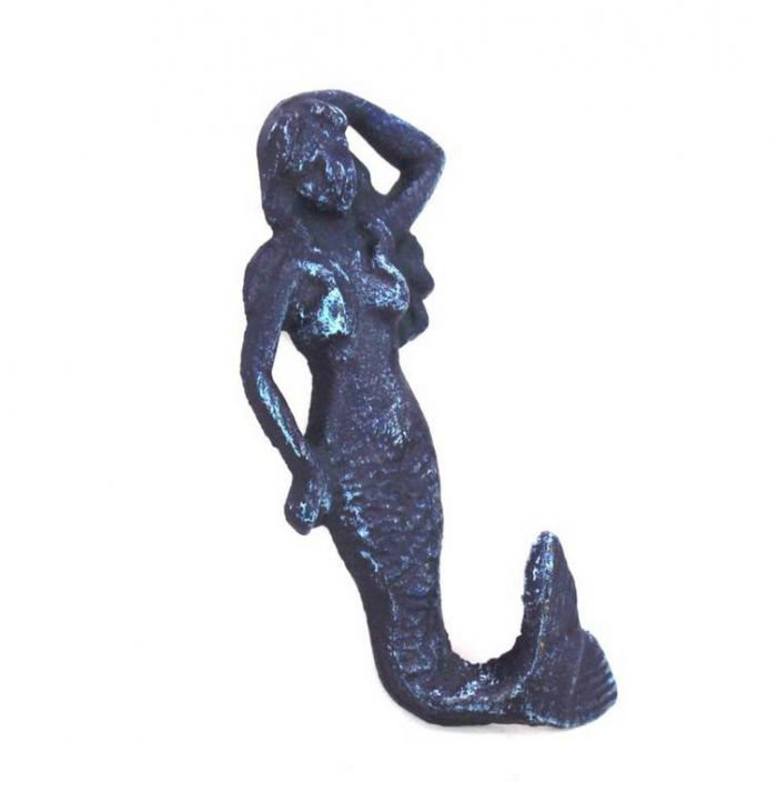 Crochet mural Burdine Mermaid, Mauve
