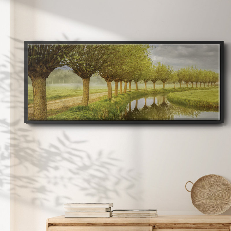 Holland, impression sur toile encadrée, Noir, H 12 po x l 30 po x P 1,5 po