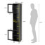 Ahil Freestanding Linen Cabinet-419405498