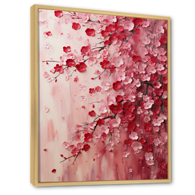 Pink Cherry Orchard Tree In Bloom 4 - Cherry Wall Art