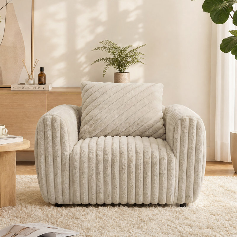 Fauteuil d'appoint Comfy, Light Khaki