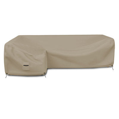Outdoor Sectional Sofa Set Cover, Heavy Duty Waterproof Patio Couch Cover, UV and Tear-Resistant Patio Furniture Cover