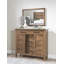 Keecha Door Chest (2 Doors w/Adj. Shelf Each, 6 Drawers)