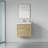 24" Wall-Mounted Bathroom Vanity With Sink