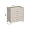 80cm Wide 3-Drawer Baby Changing Table with Removable Top-1954885719
