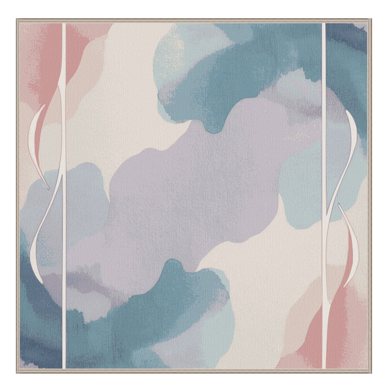 Horizon Veil Rug, Square 5'