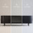 75‘’ W TV Stand for TVs up to  With Fluted Sliding Doors, LED Lights & Hidden Power Strip-1301896500