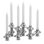Nambe Cortina Hinged Candelabra